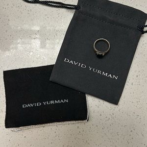 Black onyx David Yurman ring - Size 5